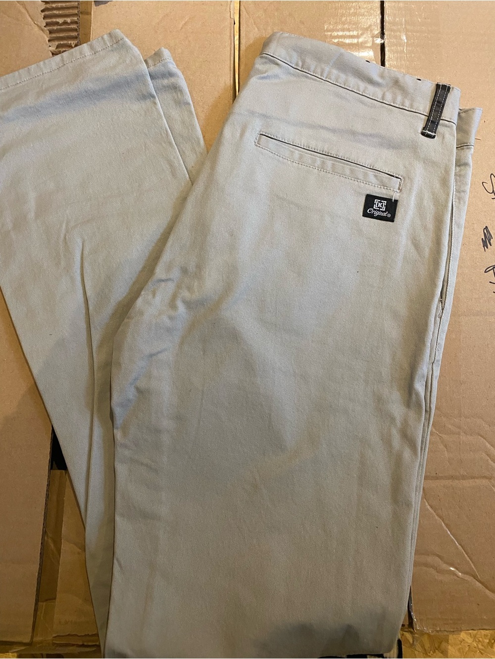 Men's Classic Chino Pants in Light Khaki - Original Brand